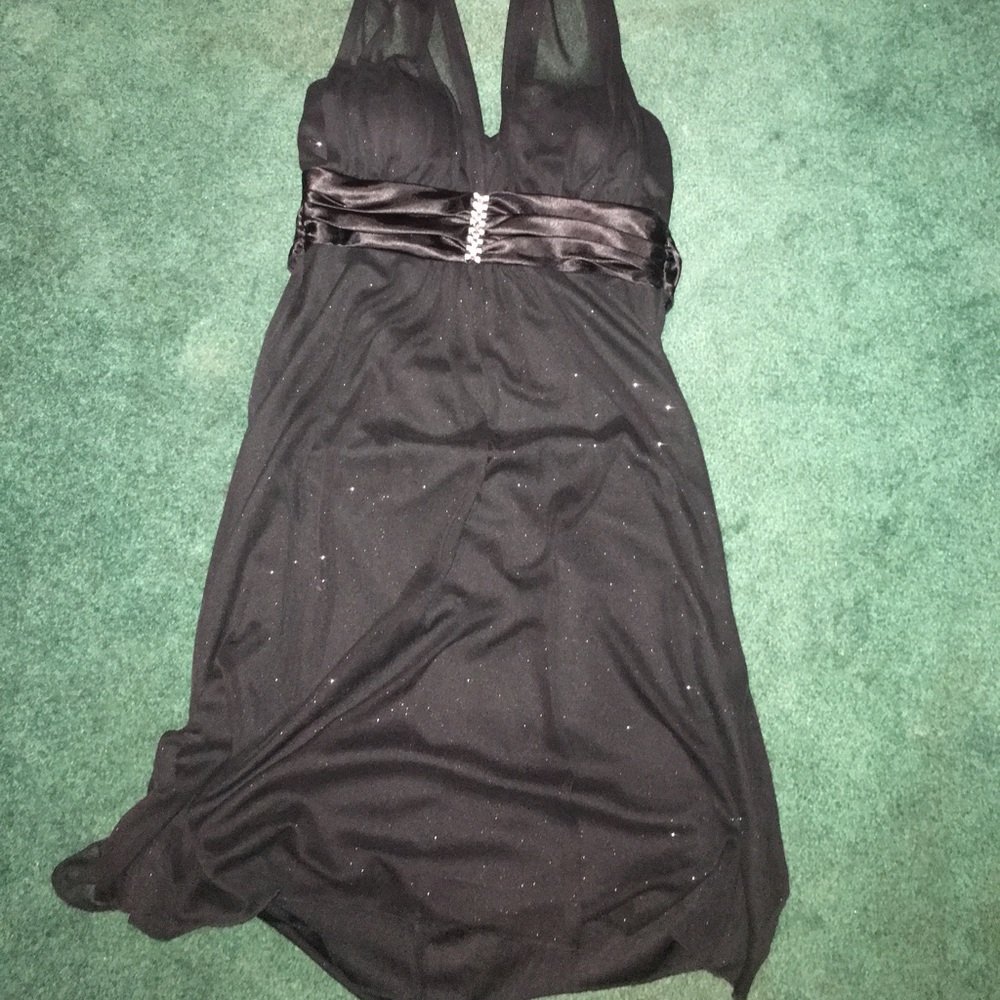 black sparkly dress size M